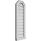 Ekena Millwork Octagonal Top Surface Mount PVC Gable Vent w/ 2"W x 2"P Brickmould Sill Frame, 12"W x 34"H GVPOT12X3403SF - alternate 3